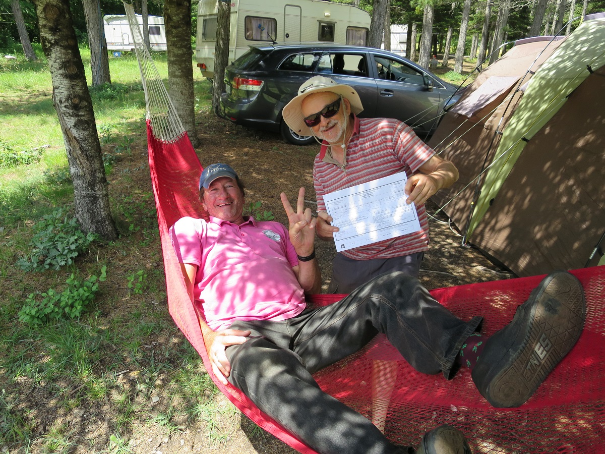 Ouverture des frontières et inspection du camping